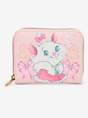 Pink Aristocats Zip Wallet
